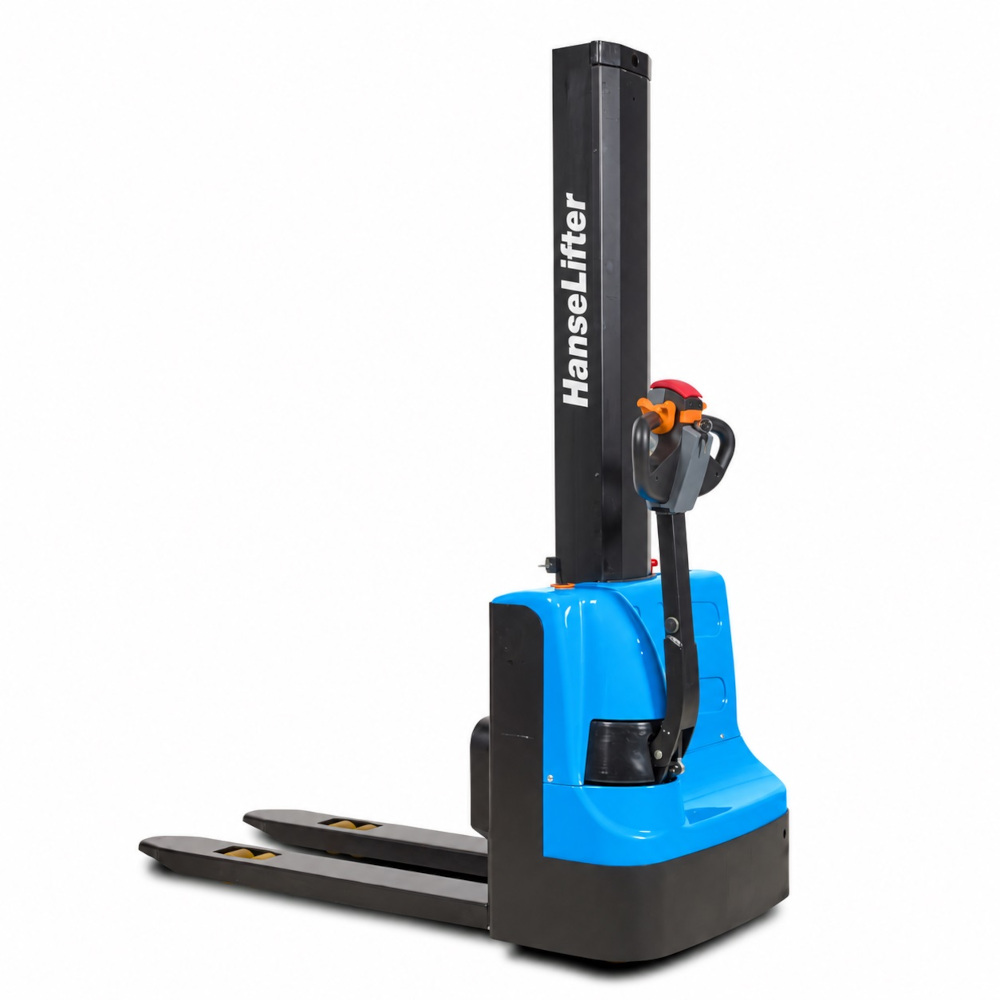 Deichselstapler EASY-DH1216-M vollelektrisch Monomast Voll-Freihub 1200 kg 1600 mm Gel Batterie