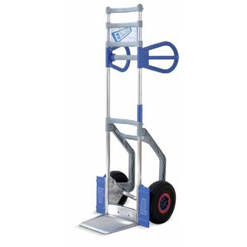 Expresso Alu Stapelkarre 21381521 200 kg Luftrad 260 mm leicht aluminium sackkarre