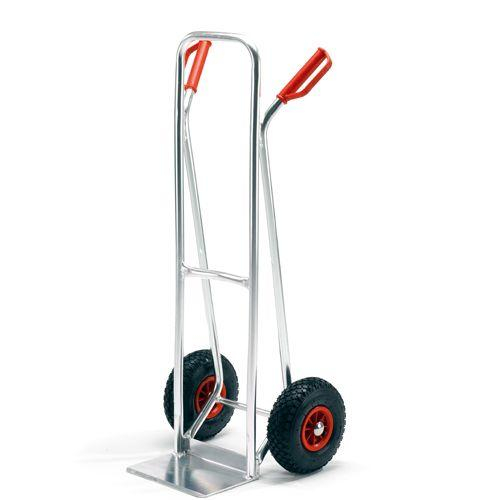 Rollcart Alu Stapelkarre 21-9143 150 kg Polyurethan Bereifung leicht aluminium sackkarre