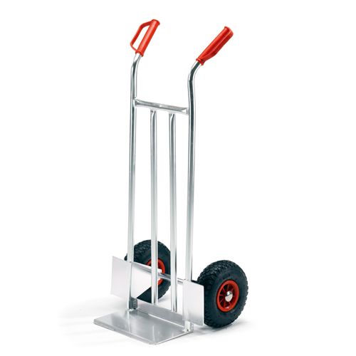 Rollcart Alu Stapelkarre 21-9133 150 kg Polyurethan Bereifung leicht aluminium sackkarre